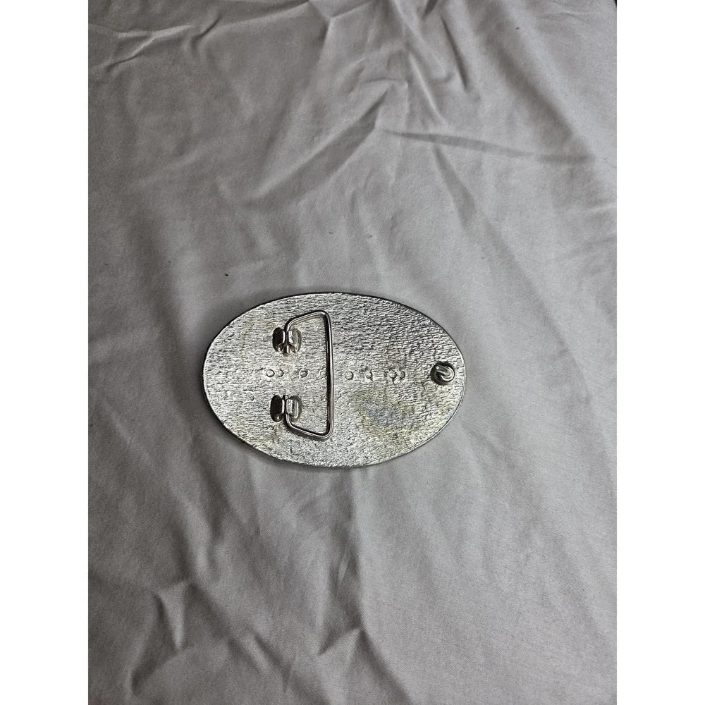 County Fair BEEF Showmanship Award Belt Buckle - Oval Vintage